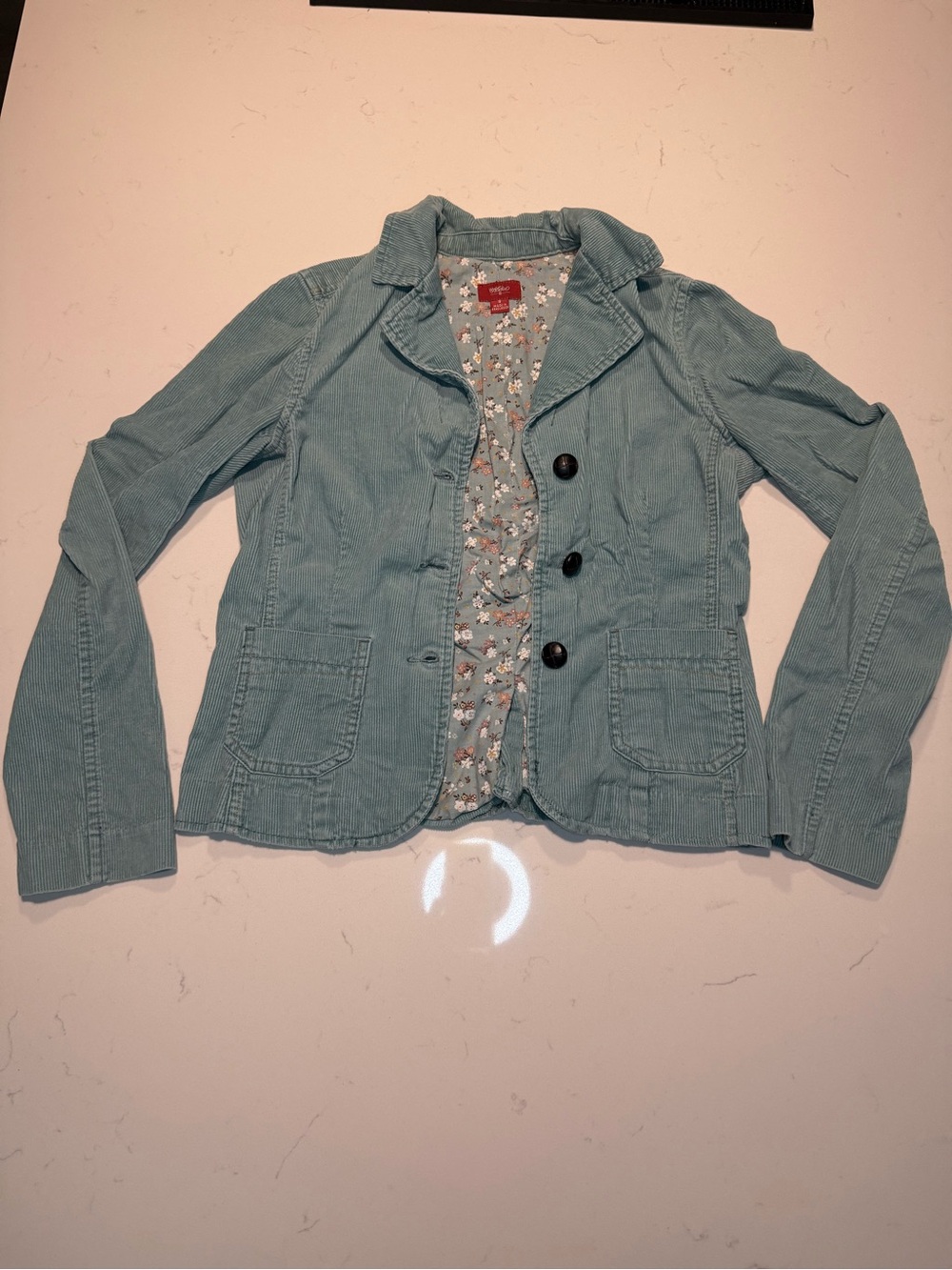 Y2K Mossimo Teal Blazer